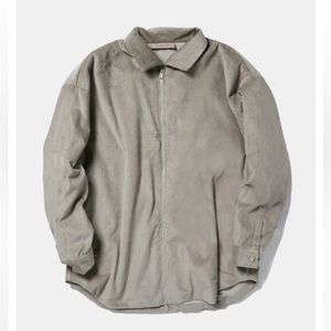 Essentials OVERSIZED Shirt Jacket (Seal)